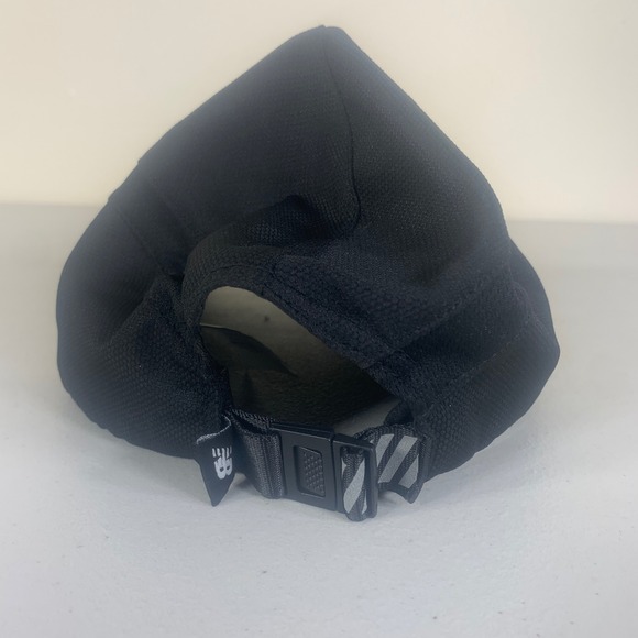 New Balance BK 5 Panel Performance Hat Cap One Size Black Adjustable Running - Picture 4 of 7